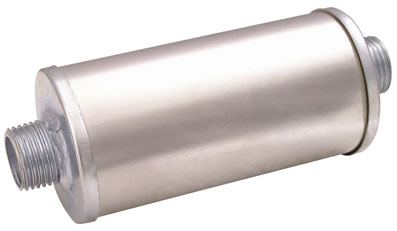 1/2" ALUMINIUM DOUBLE PORTED SILENCER - SLD050