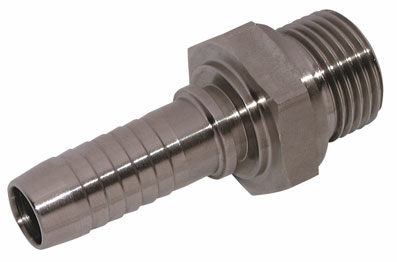 3/8" BSPP MALE 60 DEG CONE x 1/2" HOSETAIL - SMI12-38