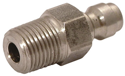 1/8" NPTF MALE PLUG STAINLESS STEEL - T1T-10-303