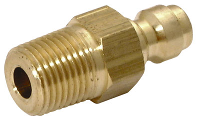 1/2" NPTF MALE PLUG BRASS - TB4T-25