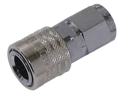 1/8" BSPP FEMALE BRASS COUPLER NOVALVE V - TE-2310 UV