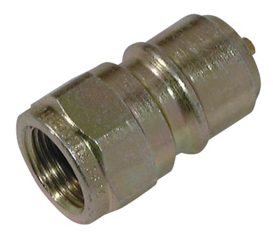 3/8" BSPP FEMALE STEEL PLUG UNVALVED V - TE-3820 UV