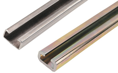 11mm DEEP x 2MTR RAIL ST/ST SERIES A & B - TS11-A/B2-SS