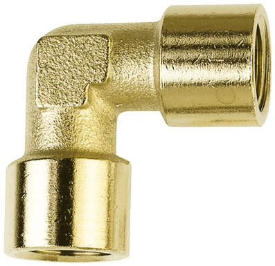 1/4" BSPT BRASS FEMALE ELBOW EQUAL - UP6-14