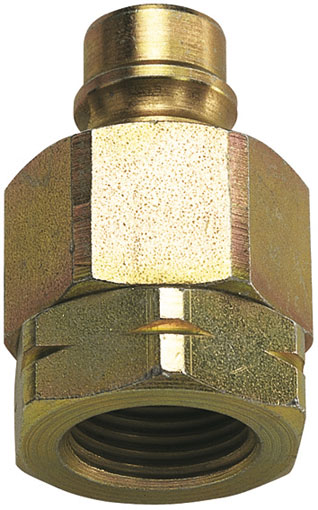 1/4" BSP FEMALE PLUG STEEL NITRILE SEAL - VHN4-4RP