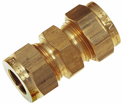 1/4" OD EQUAL ENDED COUPLING - WADE-1043