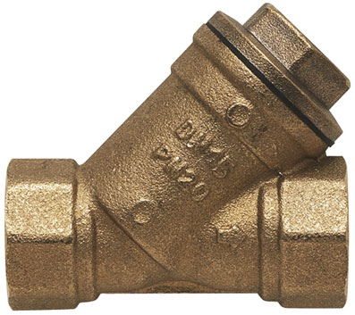 3/8" BSP FEMALE "Y" BRASS STRAINER - YS-38