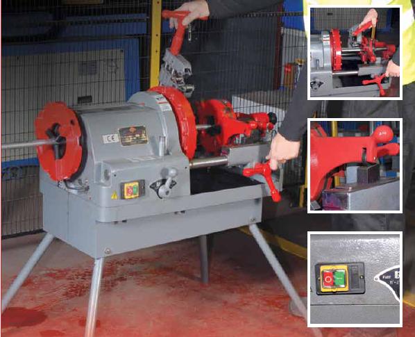  PIPE THREADING MACHINE - Z1T-B4-100