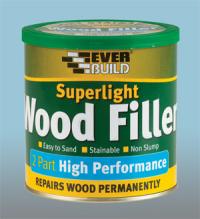 2 PART SUPERLIGHT WOOD FILLER LIGHT STAINABLE 900G - 2PSUPLT9