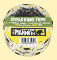 STRAPPING TAPE CLEAR 50MM - 2STRAP