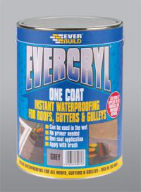 EVERCRYL ONE COAT  BLACK 2.5KG - EVCGY02