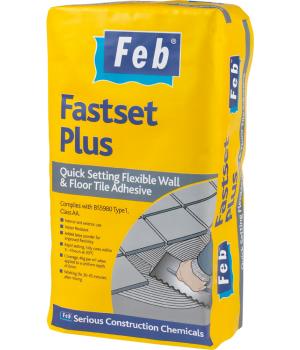 FEB FASTSET PLUS TILE ADHESIVE 20KG - FBFASTPLUS20