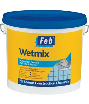 FEB WETMIX WATERPROOF TILE ADHESIVE 7.5KG - FBWETMIX7