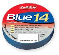 KG BLUE14 MASKING TAPE 25MM - KGBLU2-25