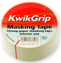 KG LABELLED 25MTR MASK TAPE 50MM - KGMT1-50