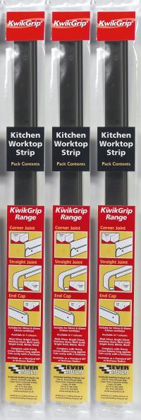 KG STRAIGHT JOINT BLACK 40MM - KGS40-BK