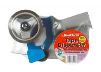 KG TAPE DISPENER & 2 ROLLS PACK TAPE 48MM - KGTD