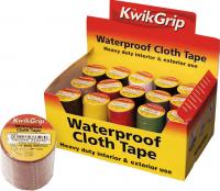 KG CLOTH TAPE IN DISPLAYS 50MM WHITE (30PK) - KGWC-D-WT