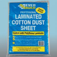 LAMINATED COTTON DUST SHEET 12 X 9 - LAMDUST