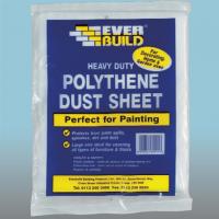 POLYTHENE DUST SHEET 12 X 9 - POLYDUST