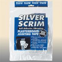 SILVER SCRIM PLASTERBOARD TAPE 100MM X 90MTR - DISCONTINUED - SILSCRIM100