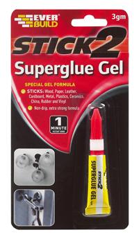 STICK 2 SUPERGLUE GEL - S2GEL3