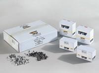TIPTOP PLASTIC HEADED PINS BROWN RAL 8017 30MM - TT30BN1