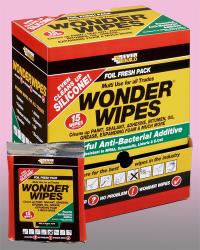 WONDER WIPES FOIL PACK FROM DISPENSER - WIPE15