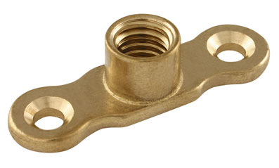 M10 Die Cast Brass Female Backplate - FP10