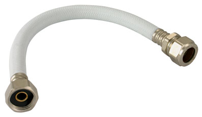 3/4" F x 15mm x 500mm 9.5mm Bore Flexible Tap Connector - FTCN15-34-50