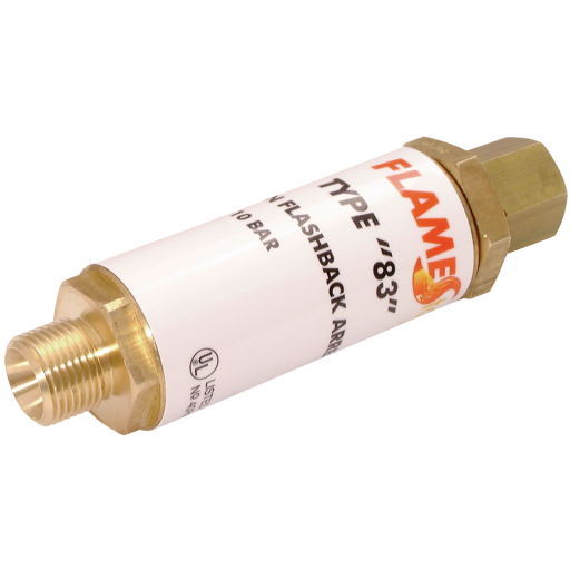 Flashback Arrestor-Thermal - Fuel Gas - 040256 