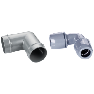 84mm 90 Elbow Airpipe Lugged Connector - 2014 7003 00 