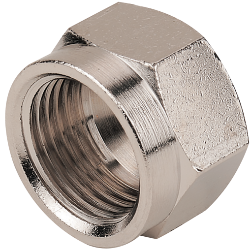10mm Compression Nut Plated - 2018-6219 