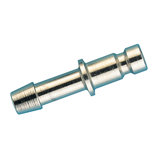 05mm Hose Tail Plug Brass Nickel - 20SFTF05MXN 