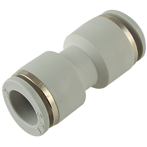 10mm Grey Straight Connector - 2175-1026 