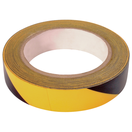 Yellow & Black PVC2721 Tape 75mm X 33m - 2721YELLBLACK75 