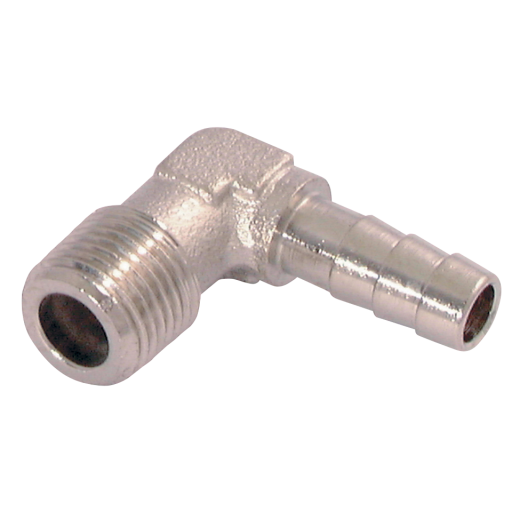 Male Hose Adaptor Elbow 6mm-1/8 BSPT - 3055-6-1/8 