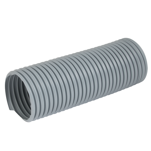 50mm Light Duty Grey PVC Ducting 10m - 310-0050-0000 