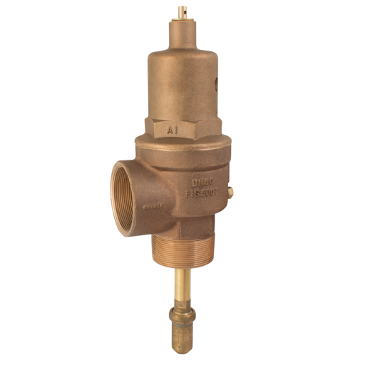2" BSPT Pressure and Temperature Safety Valve 1bar - 400T-40-1 