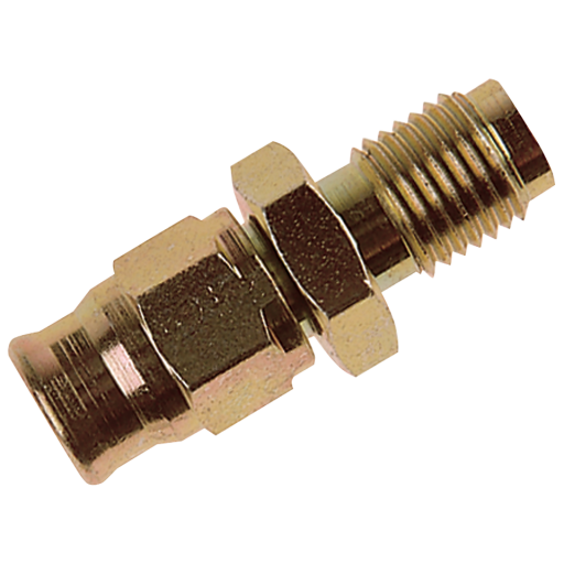 3/8" X 24 Concave Straight Male Plated - 440-03P 