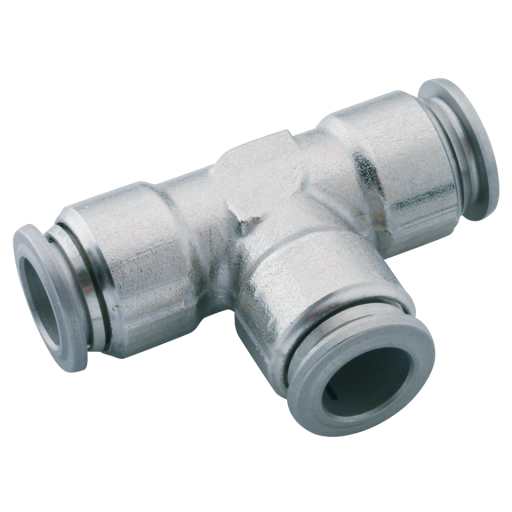 08mm OD Equal Tee Connector 316 Stainless Steel - 60230-8 