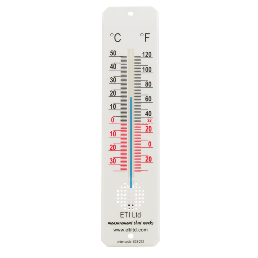 White 200mm - Room Therm. - 803-232 