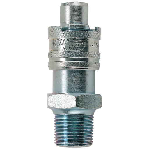 3/8" BSPT Male Steel Plug "OM" Style - 992122 