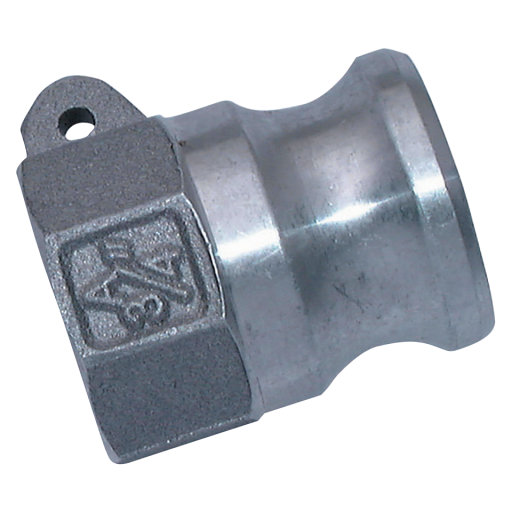 1.1/2" NPT Female Plug Type A Aluminium - A112-AU-NPT 