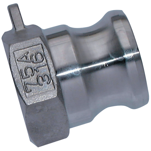 1.1/2" BSPP Female Plug Type A Stainless - A112-SS 