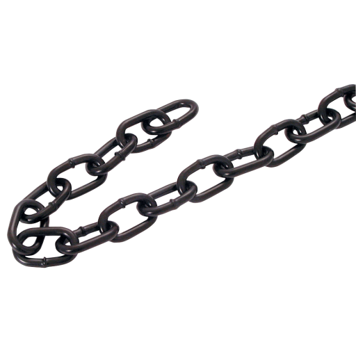 10mtr 4.0mm X 19mm Chain Black Plate - BA40BLK 