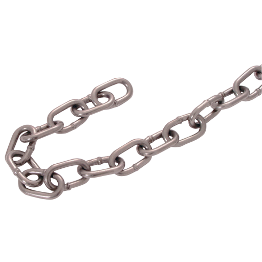 10mtr 4.0mm X 19mm Chain Bright Zinc Plate - BA40BZP 