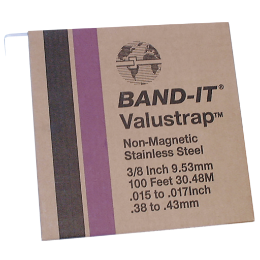 3/8" Band-It Valustrap - 0.015" Thick - C133 