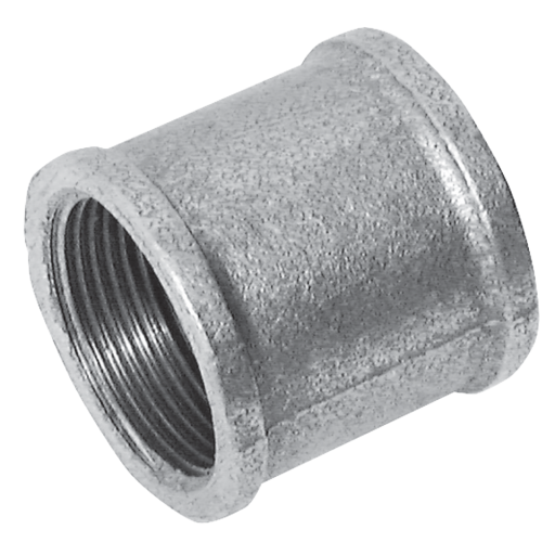 1" BSPP Female Equal Socket FIG176 Galvanised - C176-1 