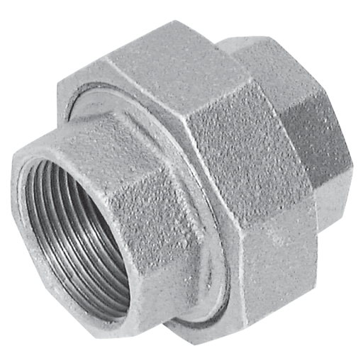 1/4" BSPT Female Equal Union FIG271 Galvanised - C271-14 